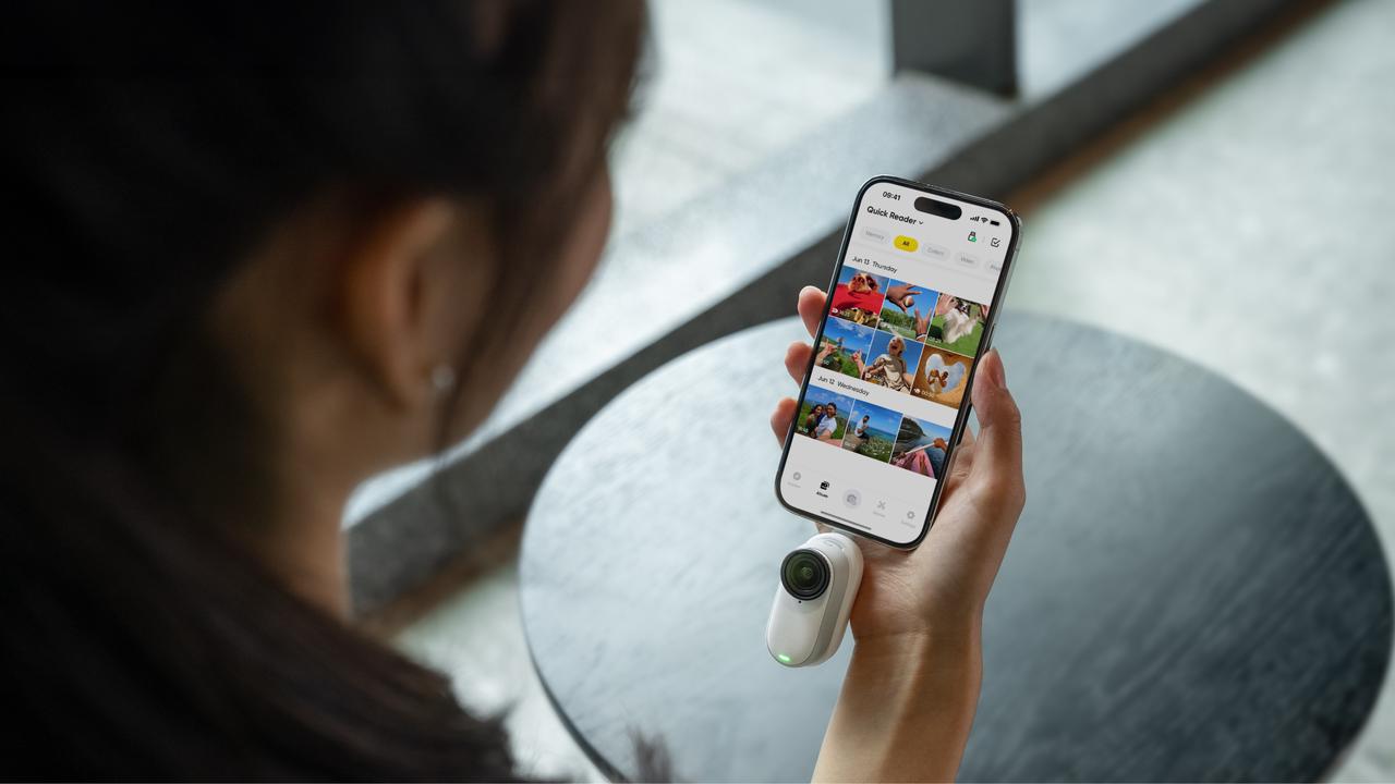 影石发布新款运动相机GO 3S：4K画质，拇指大小